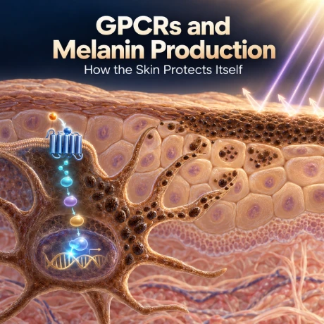 GPCRs and Melanin Production: How the Skin Protects Itself